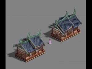 road religion - side hall 02 3D Model