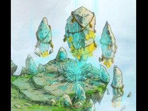 taoism - the altar of stone 3D Model