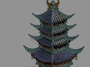 road religion - tower 3D Model