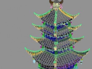 road religion - tower Model 3D