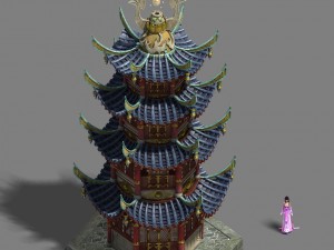 road religion - tower 02 3D Модель