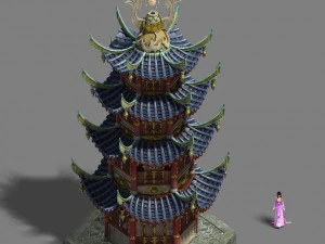 road religion - tower 02 3D Model
