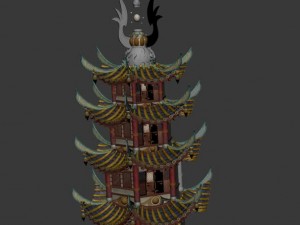road religion - tower 02 3D Модель