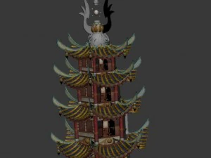 road religion - tower 02 3D Model
