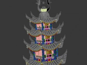 road religion - tower 02 3D Model