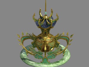 road religion - incense burner 3D मॉडल