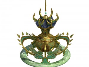 road religion - incense burner 3D Model