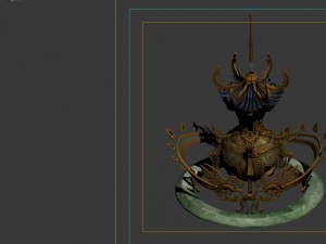 road religion - incense burner 3D Model