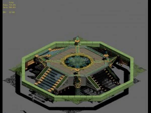 road religion - center square 3D Model