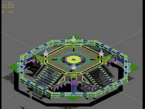 road religion - center square 3D Model