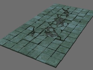 the surface is broken 3D 模型