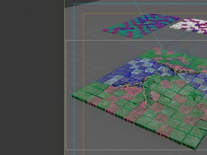 the surface is broken 3D Modell