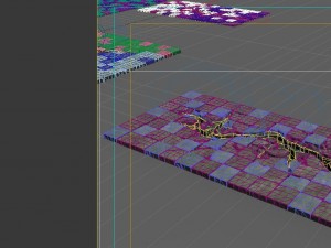 the surface is broken 3D Modell