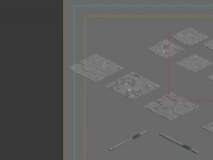 dungeon - broken ground 3D Model