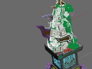 dungeon - statue 3D Model