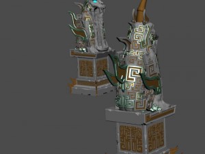 dungeon - statue Modelo 3D