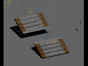 dungeon - stairs Model 3D
