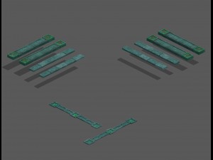 dungeon - stairs 2 3D-Modell