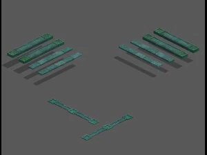 던전 - 계단 2 3D 모델