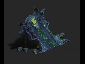 underground city - tombstone 3D 모델