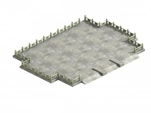 underground city - tombstone 3D Model