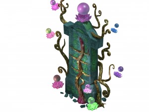 dungeon - tombstone 02 3D Model