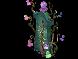 dungeon - tombstone 02 Modelo 3D