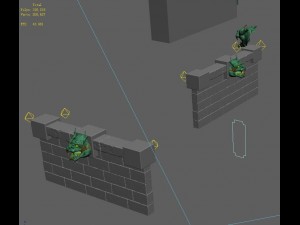 dungeon - wall 03 3D 모델