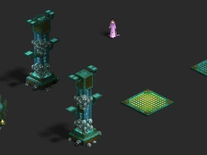 citt&agrave; sotterranea - detriti Modello 3D