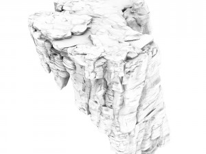 terrain - stone 3D Modell