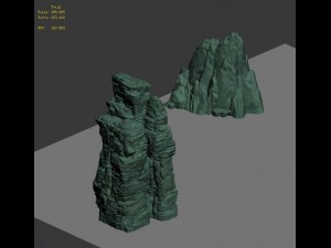 terrain - stone 02 3D Model