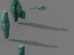 terreno - pedra 03 Modelo 3D