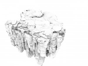 terrain - stone 04 3D 模型