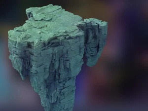 terrain - stone 05 3D Model