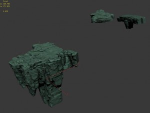 terrain - stone 05 Modelo 3D