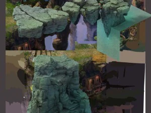 terrain - stone 06 3D Model
