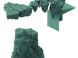 terrain - stone 06 Modelo 3D