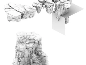 terrain - stone 06 3D Model