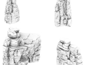 terrain - stone 07 3D Модель