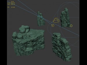 terrain - stone 07 3D Модель