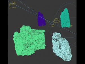 terreno - pedra 07 Modelo 3D