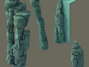 terrain - stone 08 3D Model