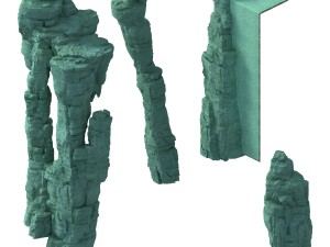 terrain - stone 08 Model 3D