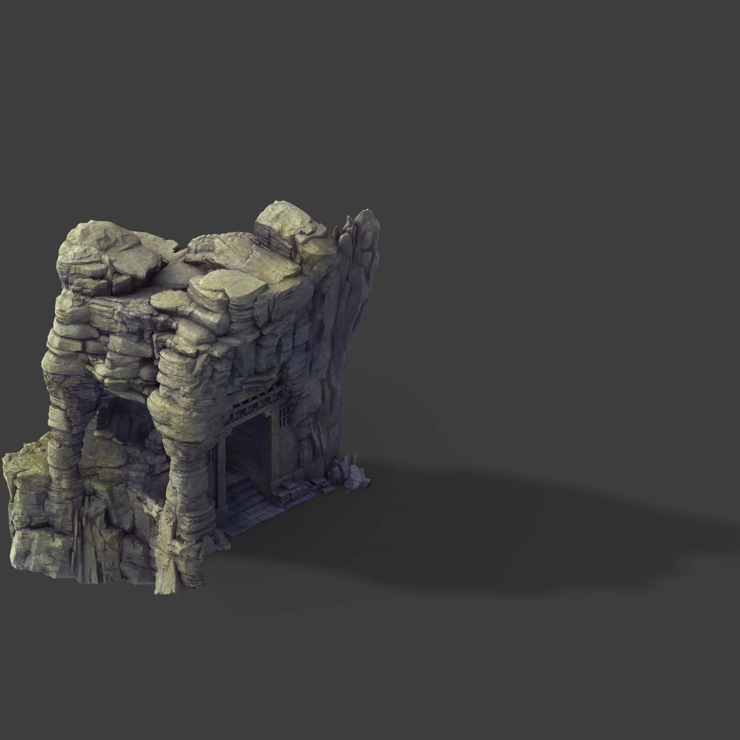 terrain - stone 09 3D Model .c4d .max .obj .3ds .fbx .stl .blend 