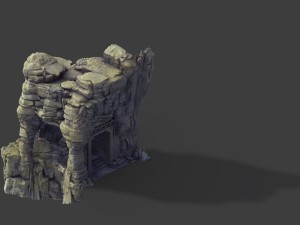 terrain - stone 09 Modelo 3D