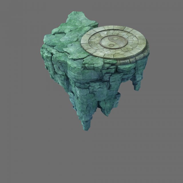 terrain - stone 11 3D 模型 .c4d .max .obj .3ds .fbx .stl .blend 
