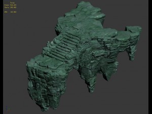 terrain - stone 13 3D Model