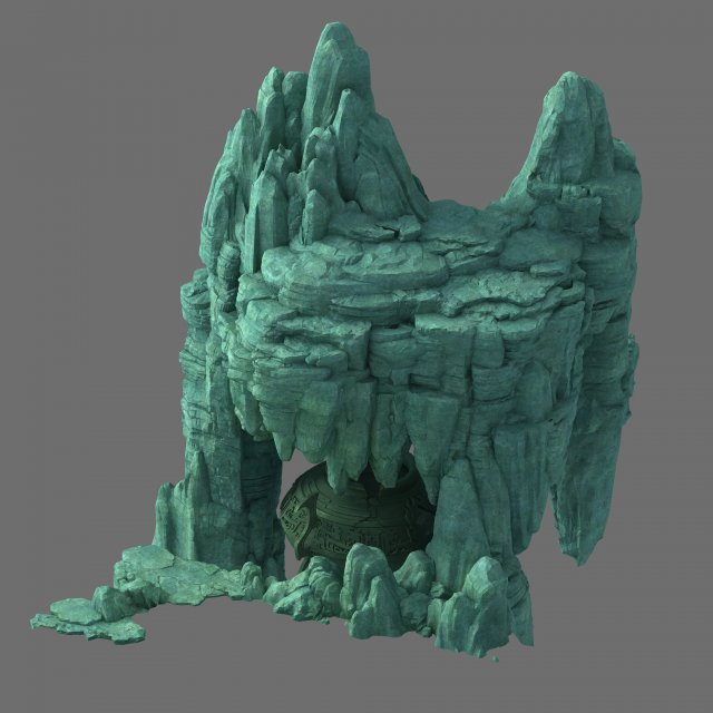 terrain - stone 14 Modello 3D .c4d .max .obj .3ds .fbx .stl .blend 