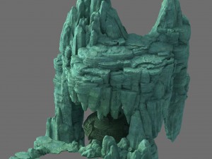 terrain - stone 14 Modèle 3D