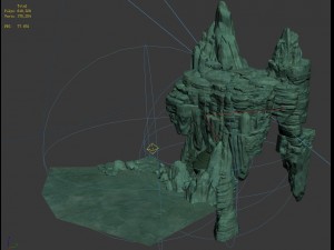terrain - stone 14 Modello 3D